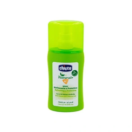 Chicco Natural Refreshing Protective Mosquito Spray 2 Months 100 Milliliters
