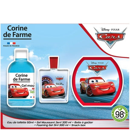 Cars Children's Cologne Case 50 Milliliters + Foam 300 Milliliters