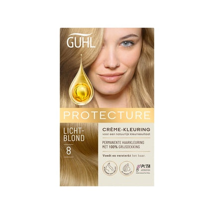 Guhl Protecture Protective Cream Coloration 8 Light Blonde