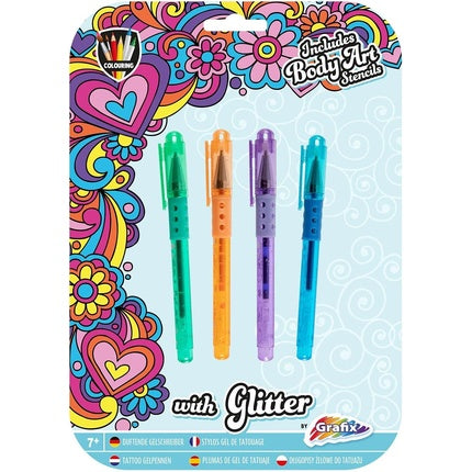 Tattoo Gel Pens - Pack of 4