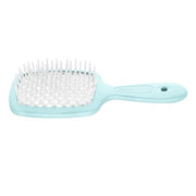 Janeke Small Superbrush Hairbrush For Detangling Hair In Pastel Mint