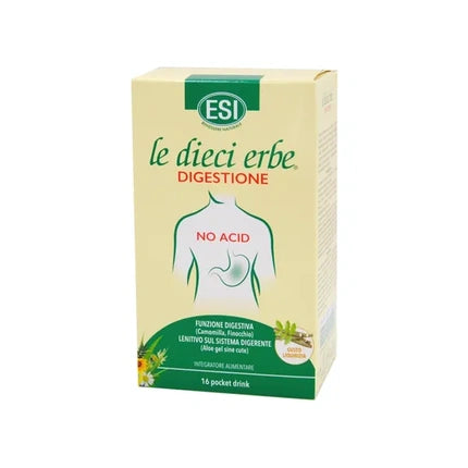 Esi Le Dieci Erbe Digestion Dietary Supplement For Digestive Function 16 Drinks