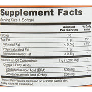 Now Foods Ultra Omega-3 500/250 mg EC