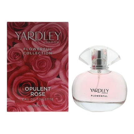 Yardley Opulent Rose Eau De Toilette 50ml For Women