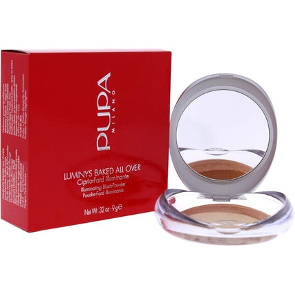 Pupa Milano Luminys Baked All Over Illuminating Blush Powder 05 Gold Stripes