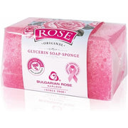 Rose Original Glycerin Soap Sponge