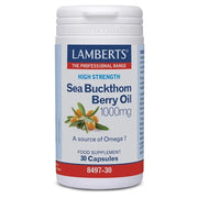 Lamberts Sea Buckthorn Fruit Oil 1000mg 30 Capsules