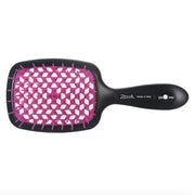 Janeke Superbrush Hairbrush For Detangling Hair Black-Fuchsia