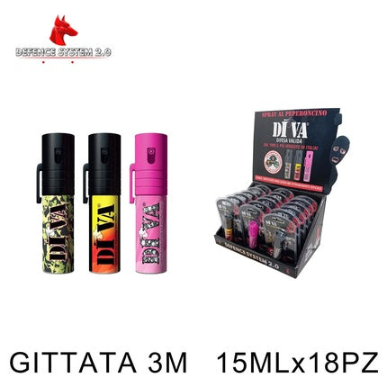 Defence System Legitimate Defense Chili Spray 15ml Legal Art.99005 Bl1