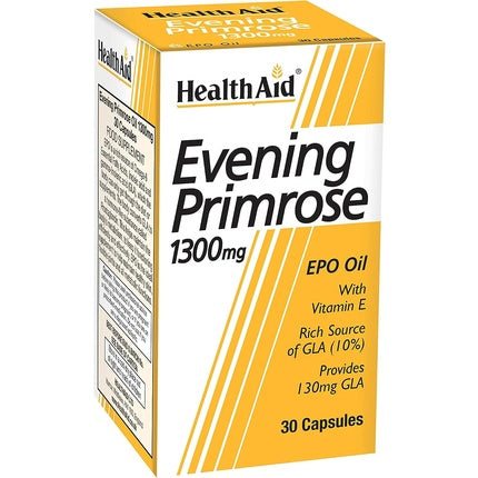 HealthAid Evening Primrose Oil 1300mg 30 Capsules