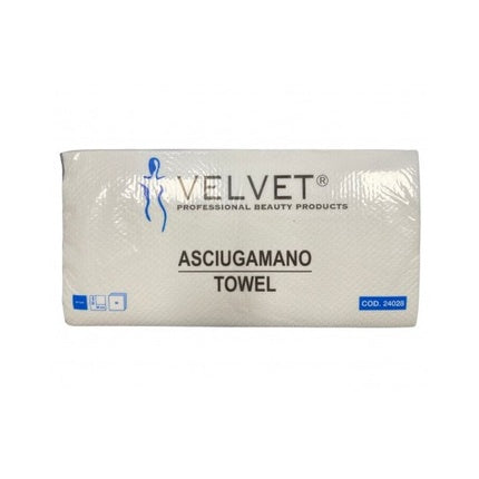 Velvet Paper Hand Towel 50 Grams 34x68 Cm Pack Of 12