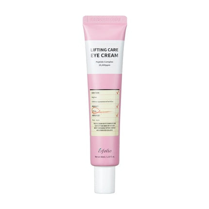 Esfolio Lifting Care Collagen & Peptide Eye Cream for Wrinkles and Fine Lines