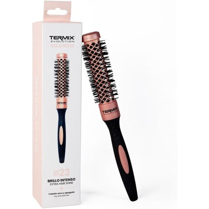 Professional Round Hair Brush Termix Evolution Gold Rose 23cm
