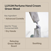 Luvum Hand Cream with Green Wood, Woody Notes, Citrus, Musk 50ml
