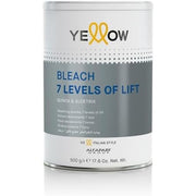 Yellow Scalp Bleach 7 Levels of Lift with Purple Pigments 500g