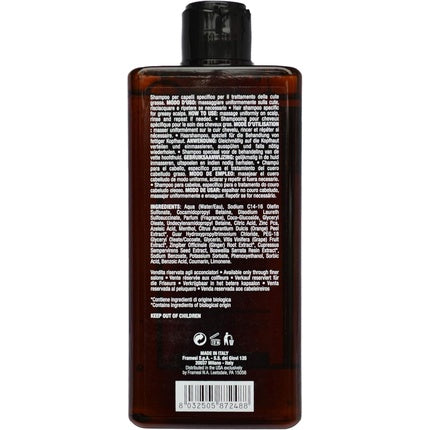Framesi Barber Gen Rebalancing Scalp Shampoo 8.4 Fl Oz
