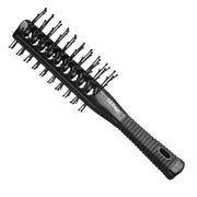 Eurostil Eurostil Skeleton Double Handle Brush Rubber Tunnel Black Black 1 Unit