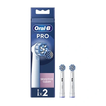 Oral-B Pro Sensitive Clean Replacement Heads For Sensitive Gums - 2 Pack