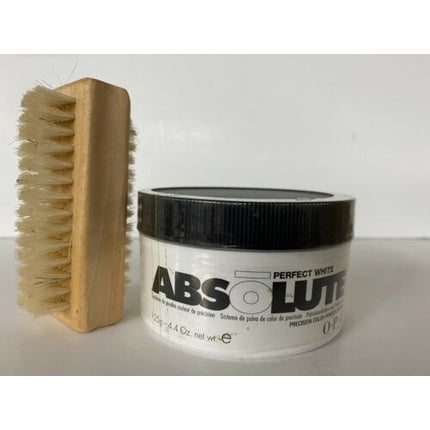 OPI Absolute Precision Color Perfect White Powder System 4.4oz with Nail Brush