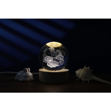 Itotal Crystal Ball Lamp Small Unicorn
