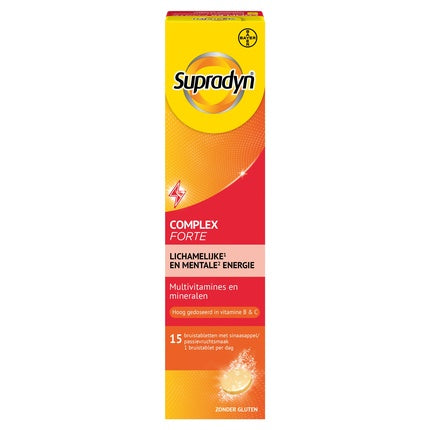 Supradyn Complex Forte Effervescent Tablets Multivitamin Supplement