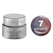 Vip Glamour Color Gel Rainbow 7 - 5 Milliliters