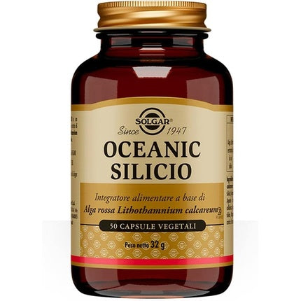 Solgar Oceanic Silicon Food Supplement 50 Vegetable Capsules