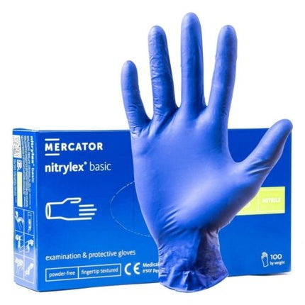 Mercator Disposable Nitrile Gloves 80mm
