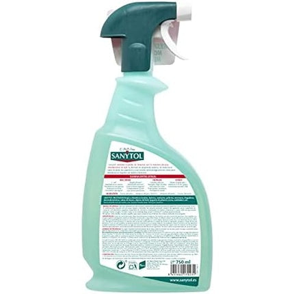 Sanytol Disinfecting Cleaning Spray with Spray Gun 750ml