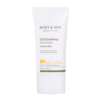 Mary&May Cica Soothing Sun Cream Spf50 Pa 50 Ml