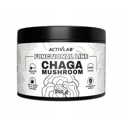 Activlab Chaga Mushroom 100 Grams