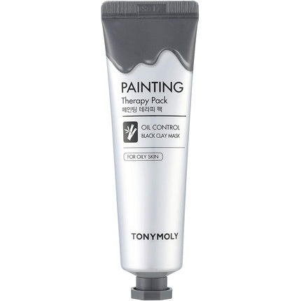 Tonymoly Painting Therapy Oil Control Black Colour Clay