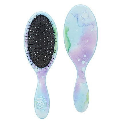Wet Brush Original Detangler Brush Color Wash Splatter Ultra-Soft IntelliFlex Bristles - All Hair Types - Pain-Free Comb for Men Women Boys and Girls