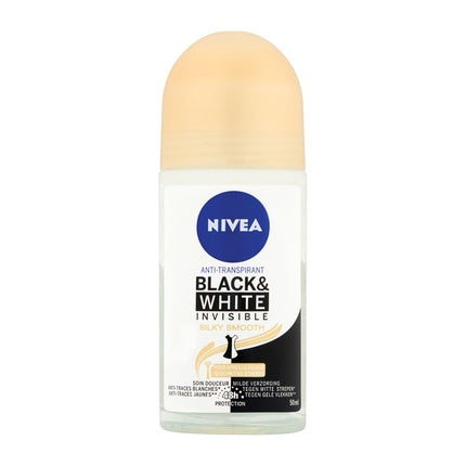 Nivea Deodorant Roller Black & White Silky Smooth