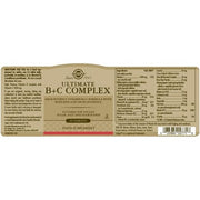 Solgar Ultimate B Plus C Complex Tablets 60 Count