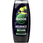Radox Men Relax 3 In 1 Shower Gel For Men Blackberry And Ginger 225 Ml