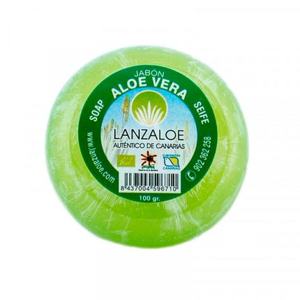 Lanzaloe Glycerin Soap Aloe Vera Size 100 Gr