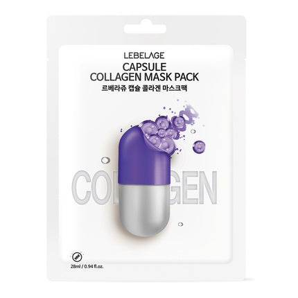Lebelage Dr Capsule Collagen Face Mask Sheet