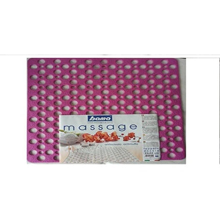 Bama Nassestop S18 Non-Slip Rubber Shower Rug, White, 53 X 53 X 30 Cm