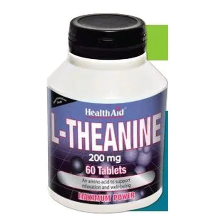 Health Aid Ltheanine 200 Mg 60 Tablets