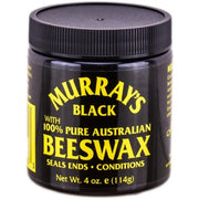 Murray's Black 100% Pure Australian Beeswax 114g