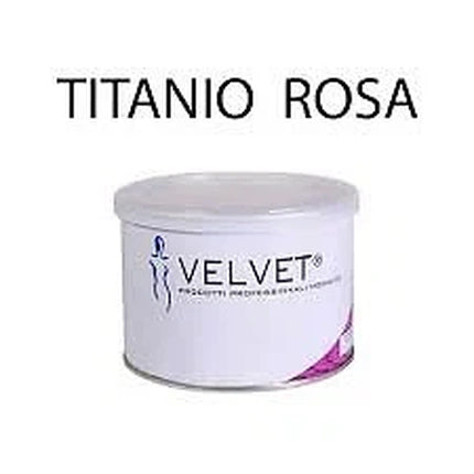 Velvet Titanium Pink Liposoluble Wax 400ml