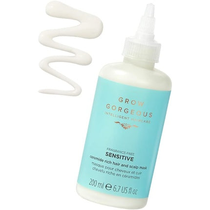 Grow Gorgeous Sensitive Fragrance Ceramide Rich Hair and Scalp Mask 200ml