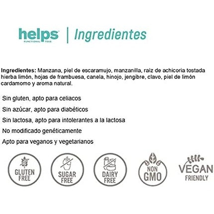 Helps Infusions Depurative Infusion of Apple, Rosehip, Chamomile and Root