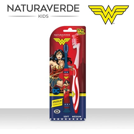 Naturaverde Kids Wonder Woman Mini-Me Toothbrushes