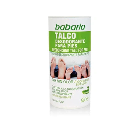 Babaria Babaria Deodorising Talc For Feet 100g