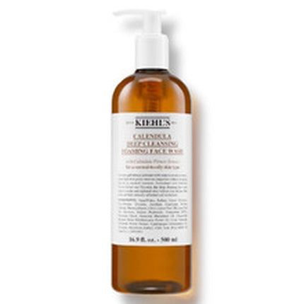 Kiehl's Calendula Deep Cleansing Foaming Face Wash 230ml For Women Deep Cleansing Gel