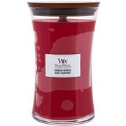 Woodwick Scented Candle Vase Crimson Berries Available In 85 G And 275 G