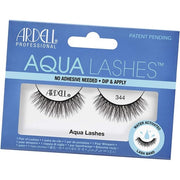 ARDELL Aqua Lashes 344 Self-Adhesive Real Hair False Eyelashes - No Glue Needed, Activated by Water - Allergy-Friendly, Vegan & Reusable
