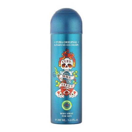 Cuba Wild Heart Deodorant Spray 200ml - A Refreshing Fragrance For Daily Use